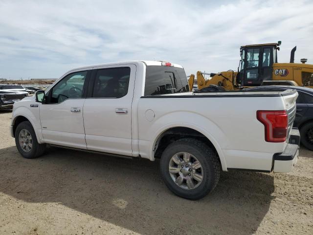 1FTEW1EG4HFA29123 - 2017 FORD F150 SUPERCREW WHITE photo 2