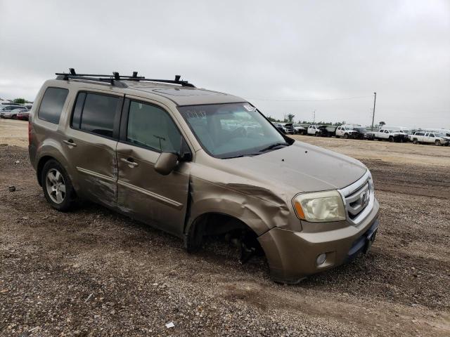 5FNYF3H53BB033128 - 2011 HONDA PILOT EXL BROWN photo 4