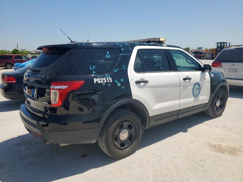 1FM5K8ARXEGB59209 - 2014 FORD EXPLORER POLICE INTERCEPTOR 黑色 照片 3