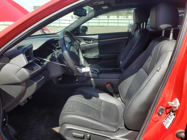 SHHFK7H92KU418496 - 2019 HONDA CIVIC SPORT TOURING RED photo 7