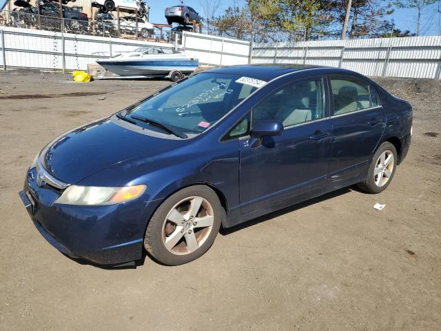 1HGFA16896L020878 - 2006 HONDA CIVIC EX BLUE photo 1