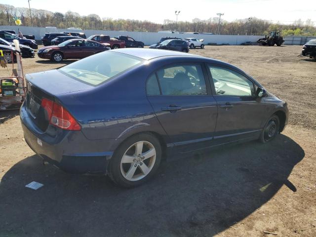 1HGFA16896L020878 - 2006 HONDA CIVIC EX BLUE photo 3