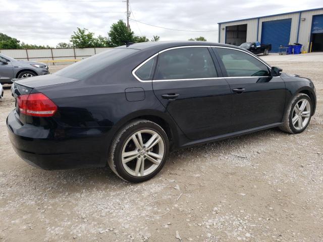 1VWBN7A31EC077362 - 2014 VOLKSWAGEN PASSAT SE BLACK photo 3