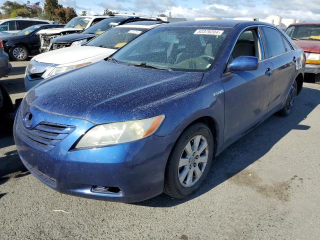 4T1BB46K08U040890 - 2008 TOYOTA CAMRY HYBRID BLUE photo 1