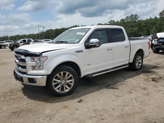 1FTEW1CG5FKD86687 - 2015 FORD F150 SUPERCREW WHITE photo 1