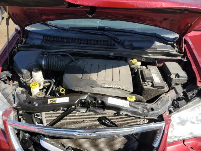 2C4RC1CG6DR708567 - 2013 CHRYSLER TOWN & COU TOURING L RED photo 12