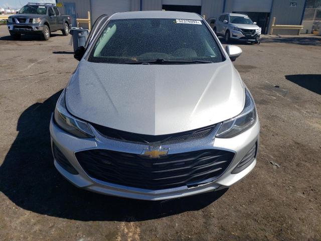 1G1BE5SM4K7108602 - 2019 CHEVROLET CRUZE LT SILVER photo 5