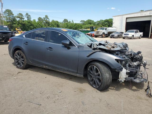 JM1GJ1V61E1125802 - 2014 MAZDA 6 TOURING GRAY photo 4