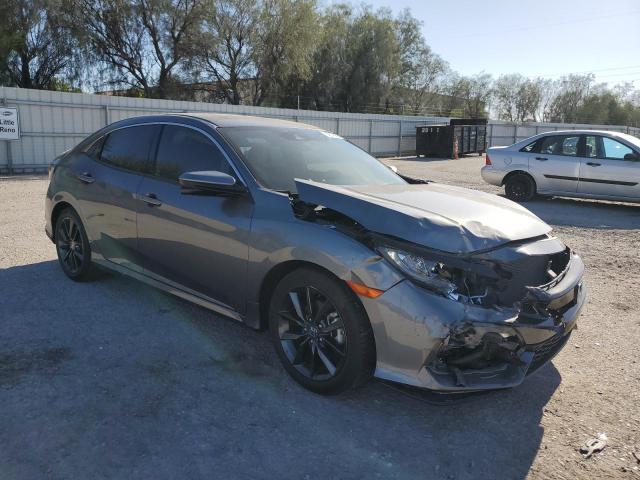 SHHFK7H61MU213647 - 2021 HONDA CIVIC EX GRAY photo 4