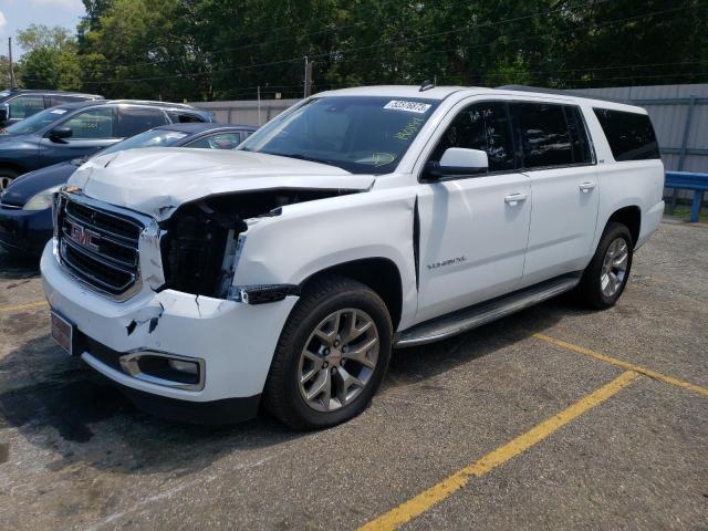 1GKS1HKC4FR269199 - 2015 GMC YUKON XL C1500 SLT WHITE photo 1