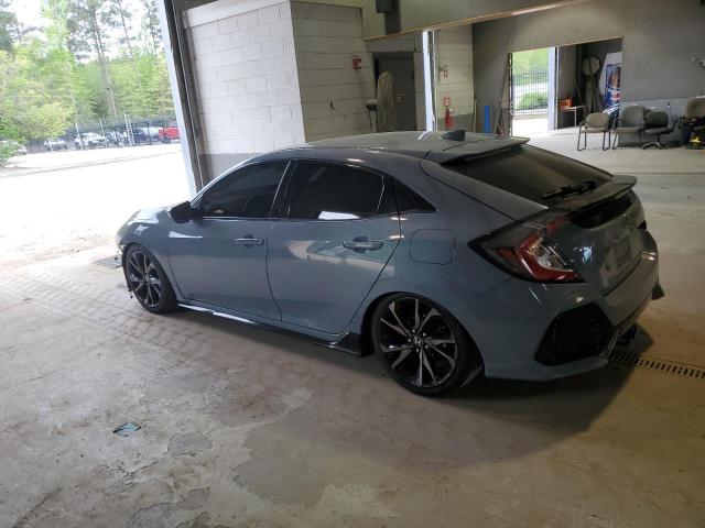 SHHFK7H92HU415011 - 2017 HONDA CIVIC SPORT TOURING GRAY photo 2