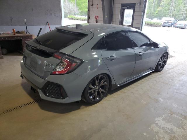 SHHFK7H92HU415011 - 2017 HONDA CIVIC SPORT TOURING GRAY photo 3