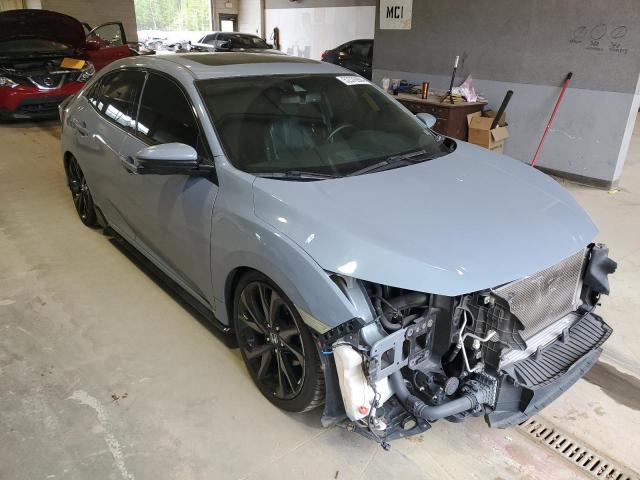 SHHFK7H92HU415011 - 2017 HONDA CIVIC SPORT TOURING GRAY photo 4