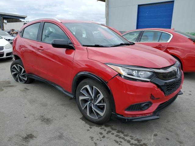 3CZRU5H10LM704555 - 2020 HONDA HR-V SPORT RED photo 4