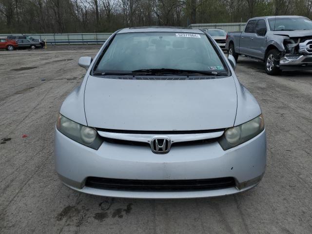 1HGFA16898L088696 - 2008 HONDA CIVIC EX SILVER photo 5