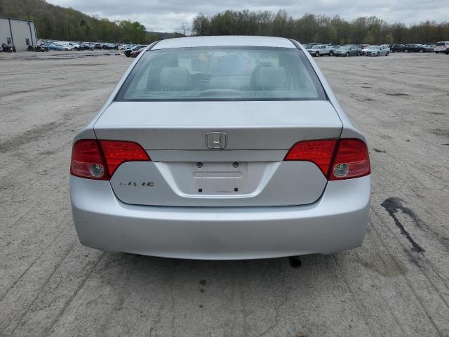 1HGFA16898L088696 - 2008 HONDA CIVIC EX SILVER photo 6