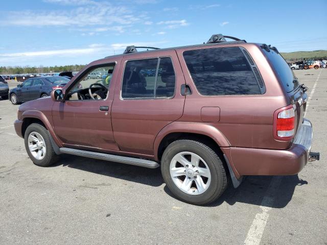 JN8DR09YX3W814081 - 2003 NISSAN PATHFINDER LE 棕色 照片 2
