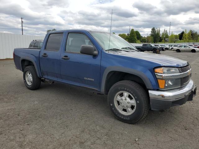 1GCDT136958156240 - 2005 CHEVROLET COLORADO BLUE photo 4