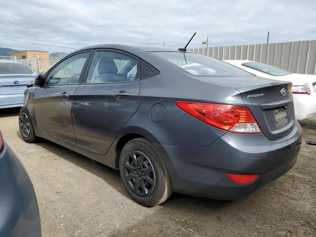 KMHCT4AE0DU315591 - 2013 HYUNDAI ACCENT GLS CHARCOAL photo 2