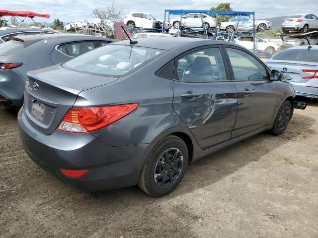 KMHCT4AE0DU315591 - 2013 HYUNDAI ACCENT GLS CHARCOAL photo 3