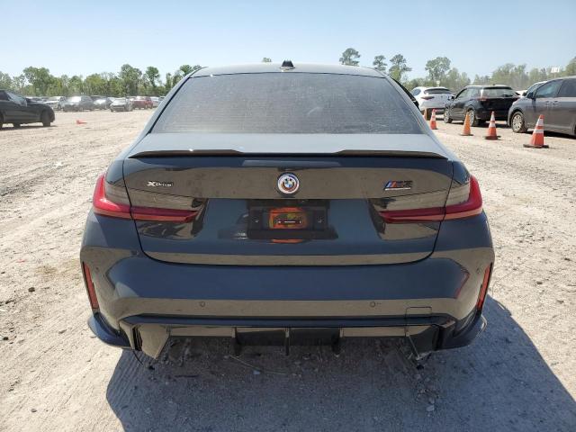 WBS43AY02RFS26756 - 2024 BMW M3 COMPETITION GRAY photo 6