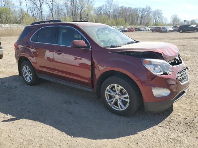 2GNALCEK0G1156861 - 2016 CHEVROLET EQUINOX LT MAROON photo 4