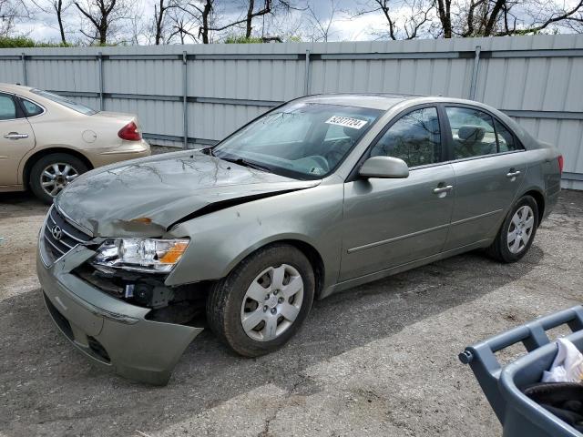 5NPET46C89H520209 - 2009 HYUNDAI SONATA GLS GREEN photo 1