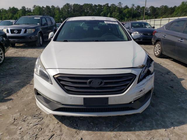 5NPE34AFXFH058314 - 2015 HYUNDAI SONATA SPORT WHITE photo 5