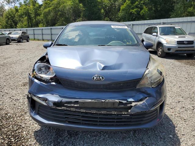 KNADM4A32G6665315 - 2016 KIA RIO LX BLUE photo 5