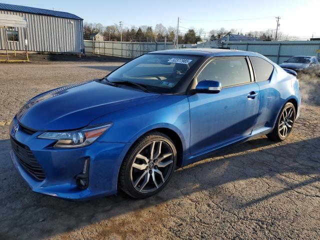 JTKJF5C76F3091705 - 2015 TOYOTA SCION TC 蓝色 照片 1