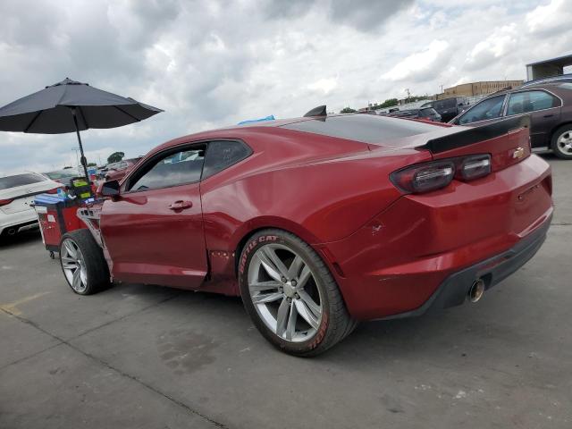 1G1FB1RS2K0151464 - 2019 CHEVROLET CAMARO LS RED photo 2