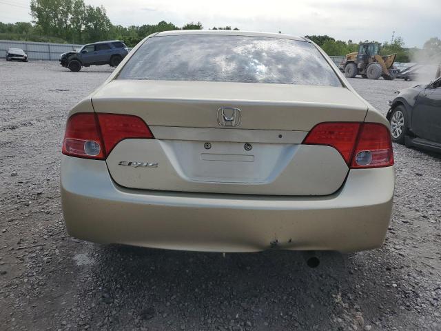 1HGFA16537L138013 - 2007 HONDA CIVIC LX GOLD photo 6