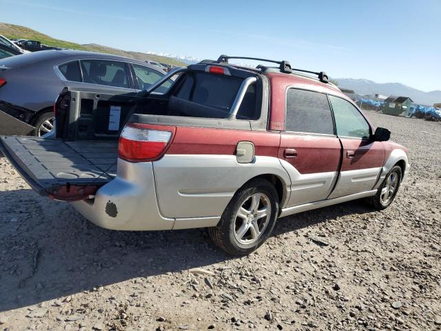 4S4BT61C137105553 - 2003 SUBARU BAJA RED photo 3