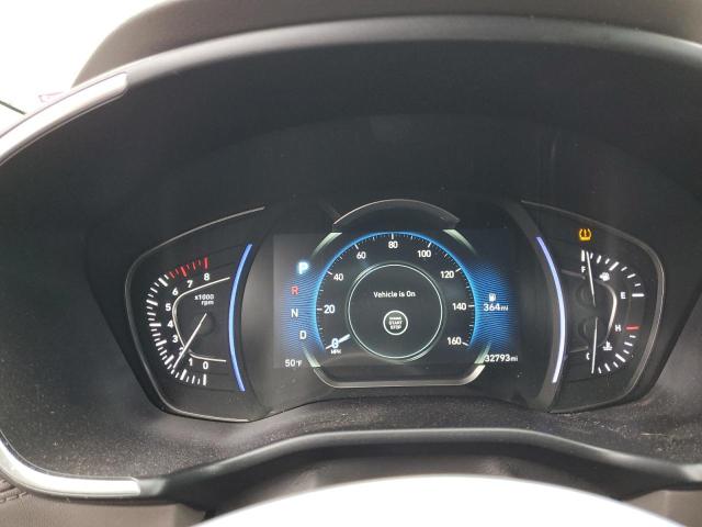 5NMS3CAD7LH220730 - 2020 HYUNDAI SANTA FE SEL Արծաթագույն լուսանկար 9