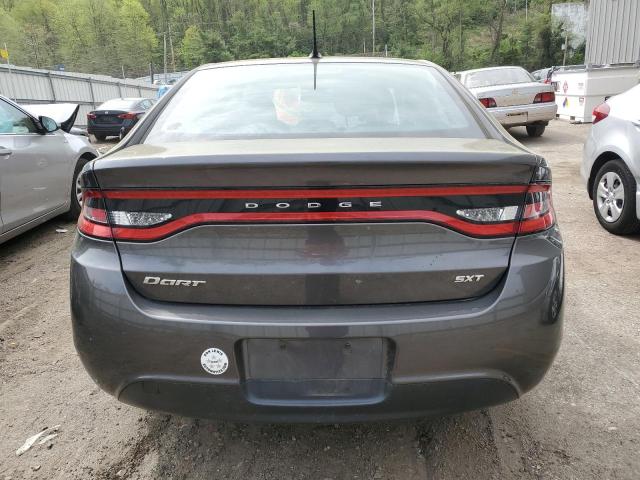 1C3CDFBB7GD505804 - 2016 DODGE DART SXT GRAY photo 6