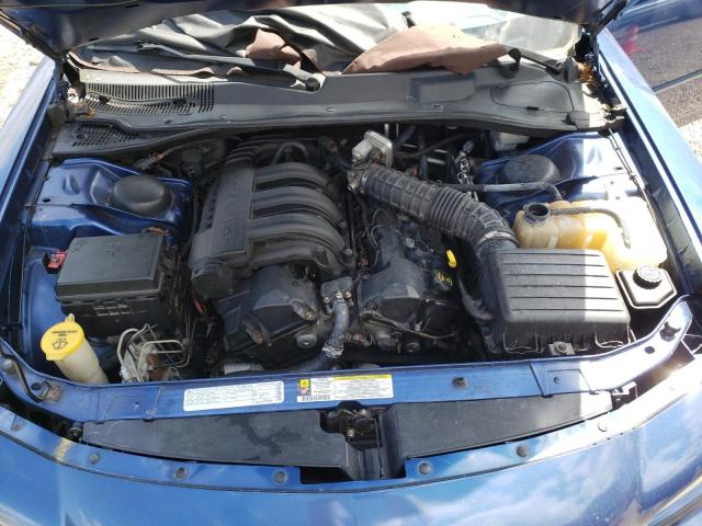 2B3KA43D29H596802 - 2009 DODGE CHARGER BLUE photo 11