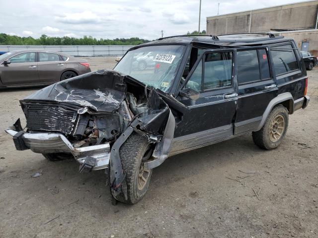 1J4FJ78S5TL248974 - 1996 JEEP CHEROKEE COUNTRY BLACK photo 1