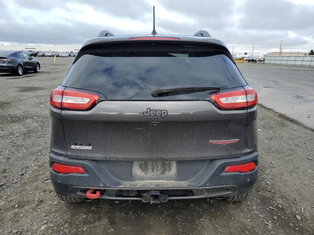 1C4PJMBX0JD600413 - 2018 JEEP CHEROKEE TRAILHAWK GRAY photo 6