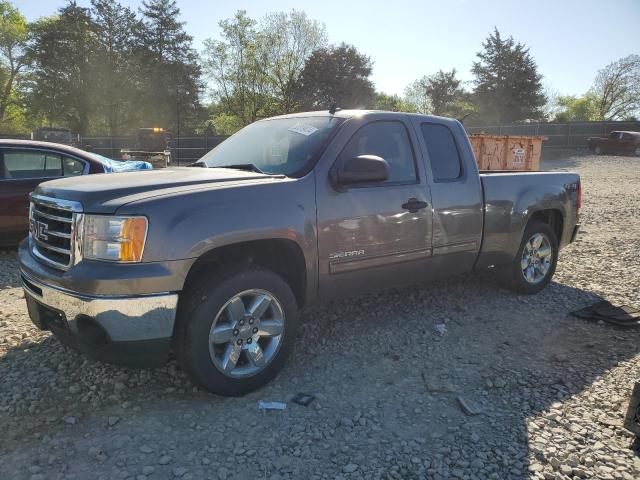 1GTR2VE70DZ325205 - 2013 GMC SIERRA K1500 SLE GRAY photo 1