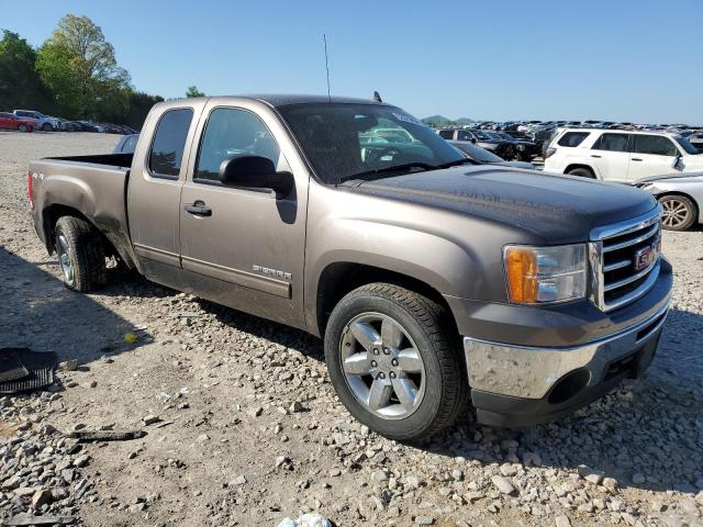 1GTR2VE70DZ325205 - 2013 GMC SIERRA K1500 SLE GRAY photo 4