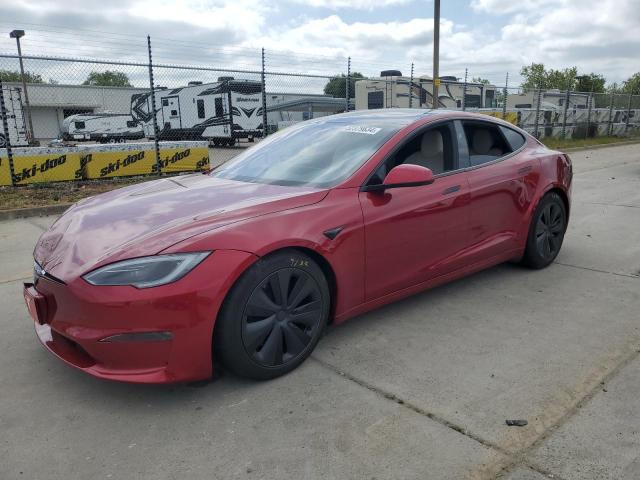 5YJSA1E52PF530241 - 2023 TESLA MODEL S წითელი ფოტო 1
