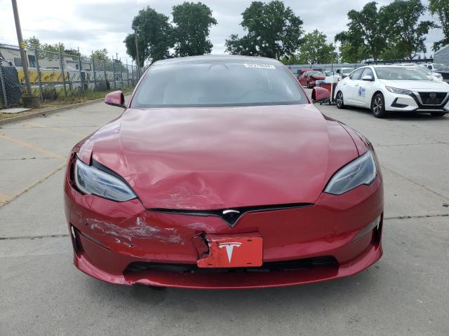 5YJSA1E52PF530241 - 2023 TESLA MODEL S წითელი ფოტო 5