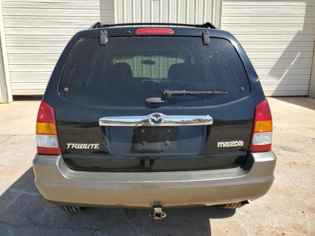 4F2CZ94124KM03840 - 2004 MAZDA TRIBUTE LX BLACK photo 6