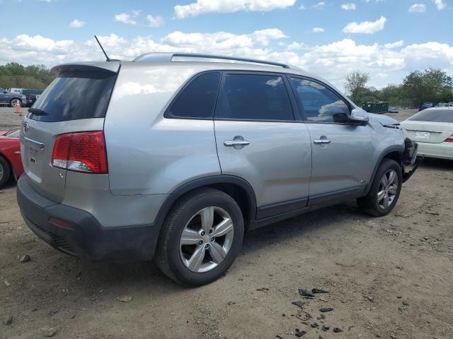 5XYKUDA61DG414802 - 2013 KIA SORENTO EX GRAY photo 3