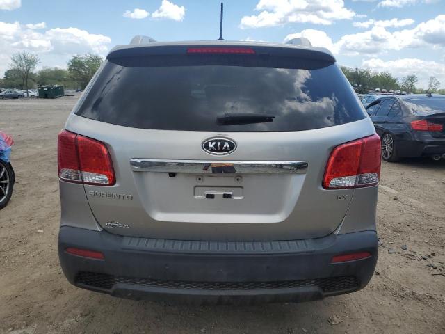 5XYKUDA61DG414802 - 2013 KIA SORENTO EX GRAY photo 6