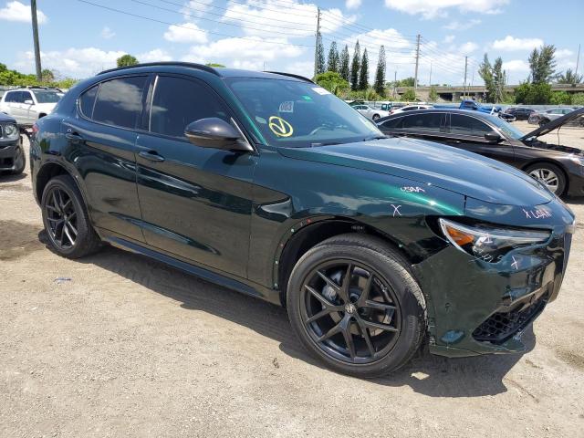 ZASPAJAN0M7D12691 - 2021 ALFA ROMEO STELVIO SPORT أخضر صورة 4