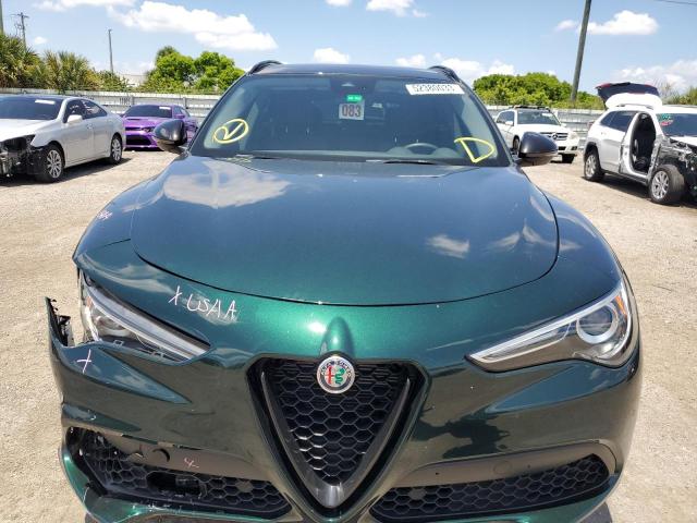 ZASPAJAN0M7D12691 - 2021 ALFA ROMEO STELVIO SPORT أخضر صورة 5