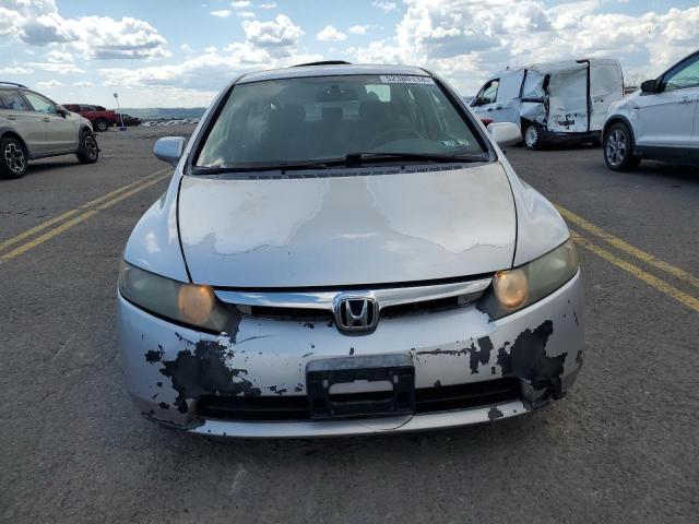 2HGFA16548H326649 - 2008 HONDA CIVIC LX SILVER photo 5