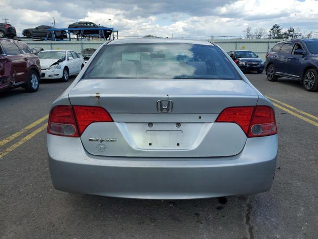 2HGFA16548H326649 - 2008 HONDA CIVIC LX SILVER photo 6