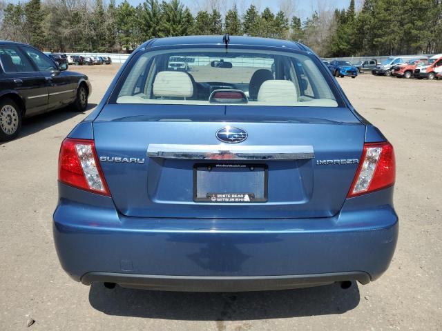 JF1GE60609H512126 - 2009 SUBARU IMPREZA 2.5I PREMIUM BLUE photo 6